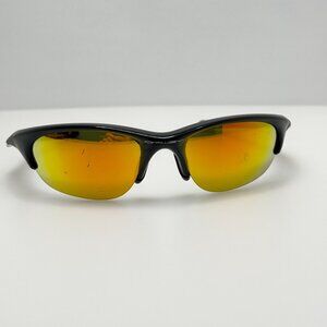 Oakley Sunglasses Half Jacket 1.0 Black With Orange Icons
